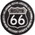 Patch Bordado Rota 66 Eua Estados Unidos Motociclista Rt38 - comprar online