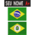 Patch Bordado Nome Bandeira Brasil E Seu Estado Motociclista Ban134