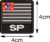 Bordado Patch Mini Bandeira C/ Sigla Estado Ban349 - First Racer Brasil