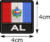 Imagem do Bordado Patch Mini Bandeira C/ Sigla Estado Ban349