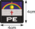 Imagem do Bordado Patch Mini Bandeira C/ Sigla Estado Ban349