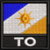 Bordado Patch Mini Bandeira C/ Sigla Estado Ban349
