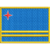 Patch Bordado Bandeira Aruba Motocross Moto P/jaqueta Ban58