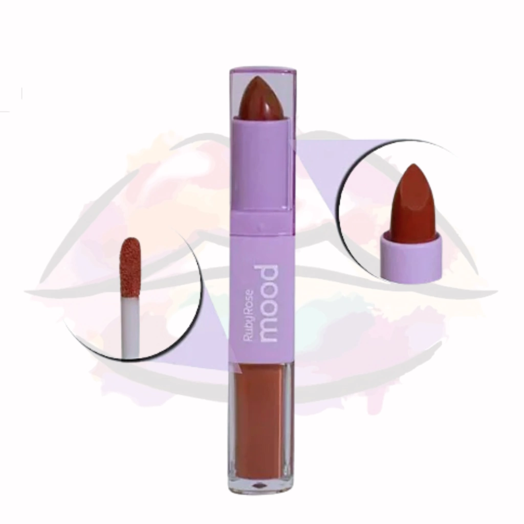 Labial Dúo Mood RUBY ROSE