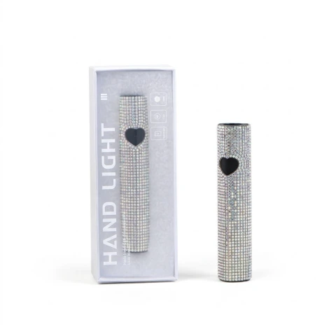 Mini Linterna Cabina UV Portátil de Mano con Strass para Uñas, Recargable