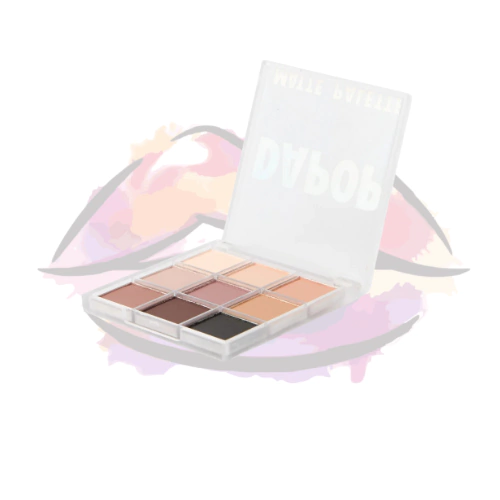 Paleta de sombras X 9 tonos DAPOP