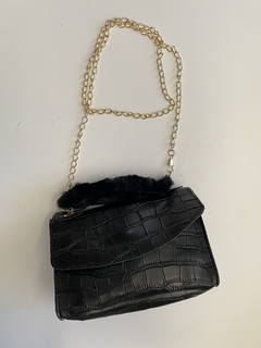 MINI BAG FUZZY NEGRO - comprar online