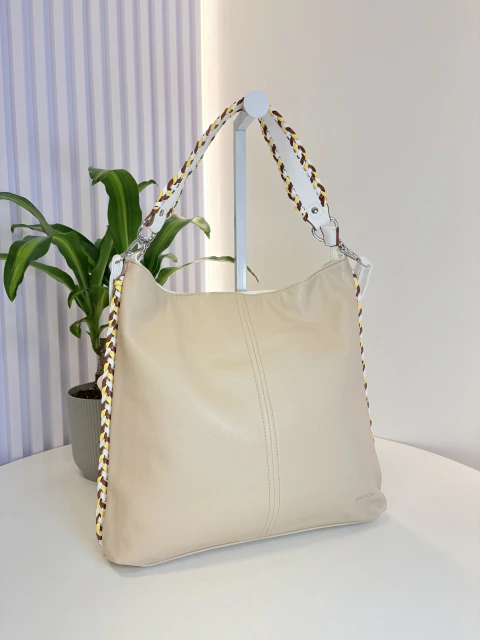 BOLSO ELEONORA CREMA