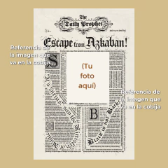 Cobija Escape from Askaban personalizada en internet
