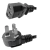 Cable de energia power interlock 220v 1.20Mts PC fuente - comprar online