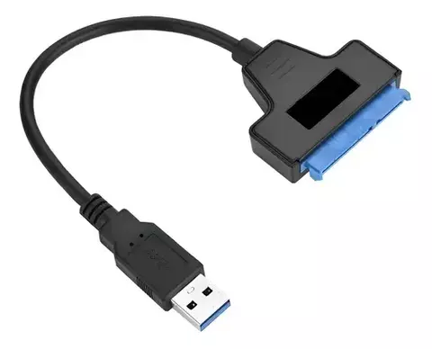 Cable Adaptador Usb 3.0 A Sata 2.5 Disco Rigido Y Ssd notebook - comprar online