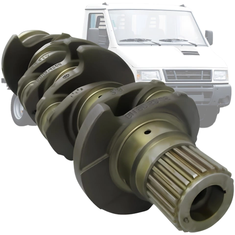 Virabrequim do Motor Daily 2.8 / Ducato 2.8 504033129