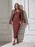 VESTIDO HELOISA SUPER MIDI - Aline Mezzari Brand