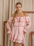 Vestido Fabiana ombro a ombro na internet