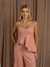Blusa Stefany alca assimetrica linho - Aline Mezzari Brand