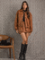 Bomber Malu couro eco - Aline Mezzari Brand