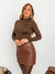 Shorts saia Evellyn couro eco na internet
