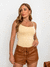 Shorts Kauana couro eco cadarco tachas - Aline Mezzari Brand