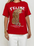T-shirt Feline - Aline Mezzari Brand