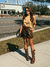 Shorts Alexa Couro Eco - Aline Mezzari Brand