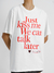 TSHIRT MILENA MAXI JUST KISS ME