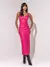 VESTIDO DARCY SUPER MIDI COURO ECO