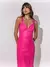 VESTIDO DARCY SUPER MIDI COURO ECO na internet