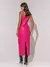 VESTIDO DARCY SUPER MIDI COURO ECO
