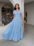 Vestido Longo Rosalie - Azul Claro