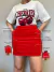 Short Saia Hanna - Vermelho