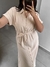 Vestido Chemise Balm - Bege - Miahma