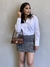 Camisa Tricoline Clare - Off-White - loja online