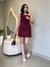 Saia Curta Diana - Vinho - loja online