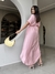 Vestido Chemise Manga Curta Helena - Rosa Ballet - comprar online