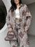 Camisa Paisley Noa - Paisley Fundo Marrom