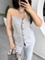 Blusa Alfaiataria North - Cinza Claro - loja online