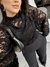 Blusa Renda Alba - Preto - comprar online