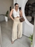 Calça Pantalona Leona Plus - Bege