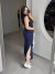 Vestido Midi Calista - Marinho
