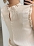 Regata Acetinada Souts - Creme - Miahma