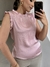 Regata Acetinada Souts - Rosa Ballet na internet
