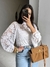 Blusa Renda Alba - Off-White - loja online