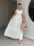 Vestido Longo Renda Enjoy - Off-White - comprar online