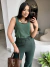 Cropped em Linho Tulum - Verde Folha