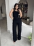 Cropped em Linho Tulum - Preto - comprar online