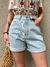 Short Mom Classic - Azul Claro