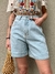 Short Mom Classic - Azul Claro na internet