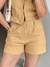 Short Linho Cayman - Mostarda Claro - Miahma