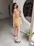 Short Linho Cayman - Mostarda Claro - comprar online