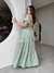 Vestido Longo Rosalie - Verde Claro na internet